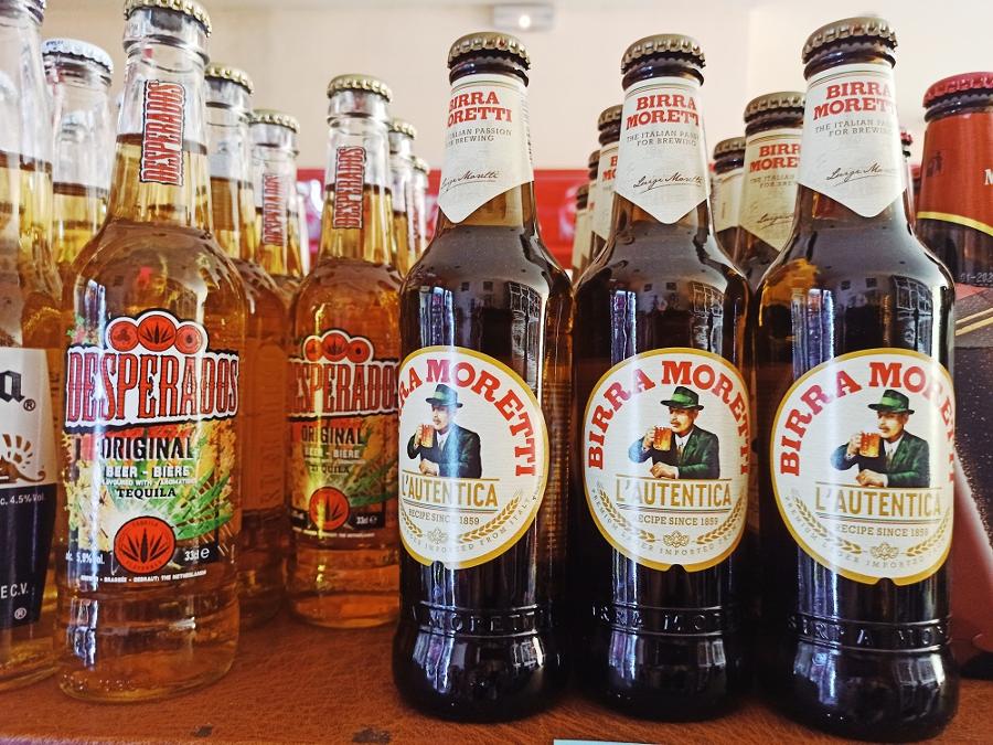 Μπύρες εισαγωγής — Birra Moretti & Desperados